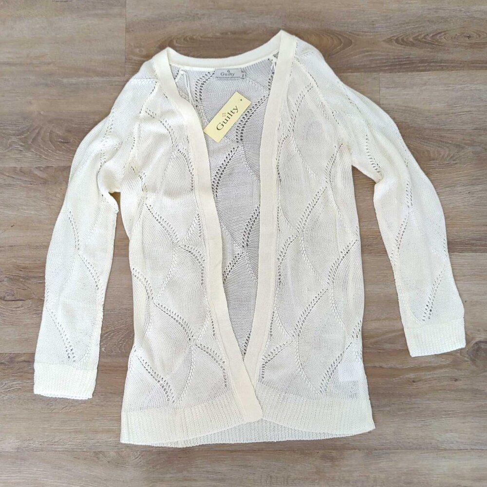 Guilty, NWT, Womens Open Cardigan